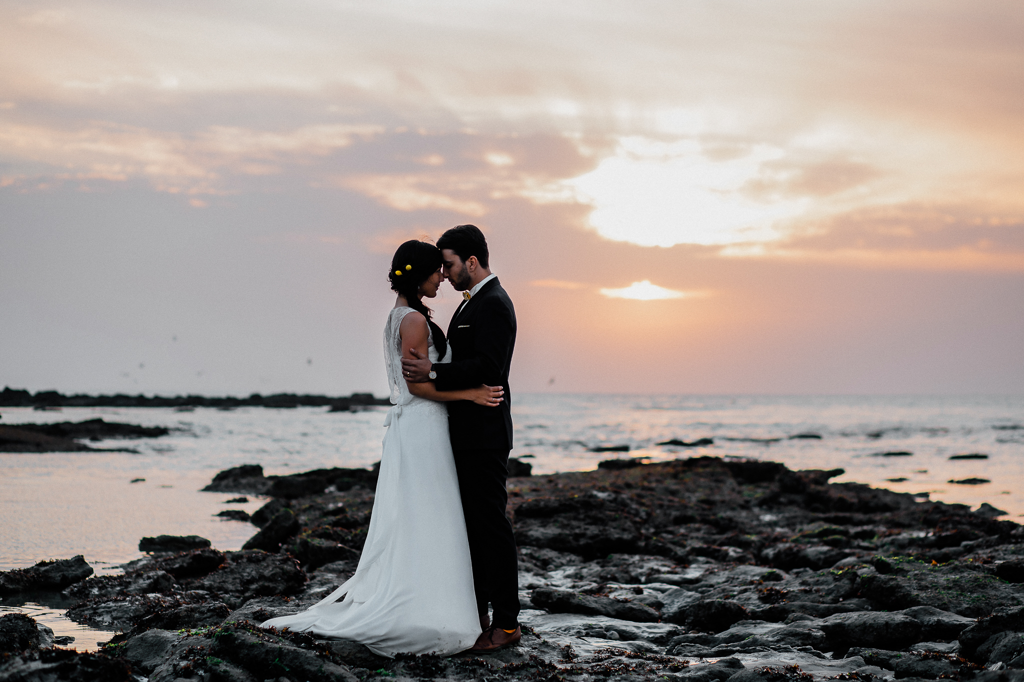 Day After, After Day, Mariage Côte d'Opale, Photographe de mariage Côte d'Opale, Dixie Martin Photography, plage, beach, sunset, coucher